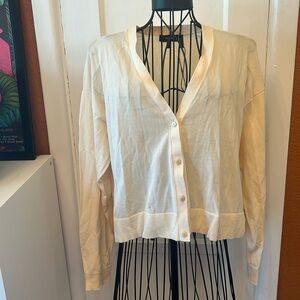 NWT Theory V-Neck Cardigan-Size L